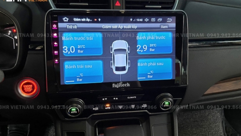 Màn hình DVD Android liền camera 360 Honda CRV 2018 - nay | Fujitech 360 
